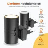 Dimbare Nachtlamp | Moderne LED Wandlamp