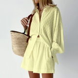 2-Delige Zomerset met Blouse en Short – Isla