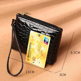 Diva Pouch | Chique en compacte munttas met krokodillenpatroon!