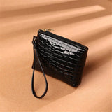 Diva Pouch | Chique en compacte munttas met krokodillenpatroon!