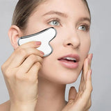 SilverSculpt | Zeg vaarwel tegen spanning en rimpels met roestvrijstalen gua sha!