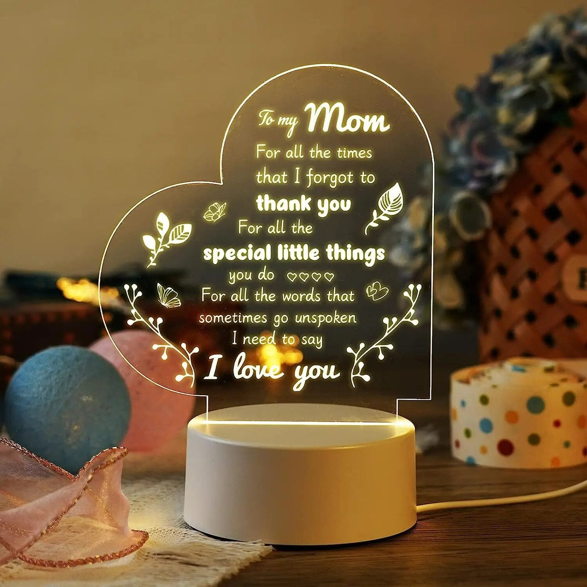 IllumiMom | Laat je liefde voor mama zien met dit nachtlampje speciaal voor haar!