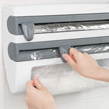 WrapHub | Handige dispenser voor huishoudfolie en papieren handdoekjes!