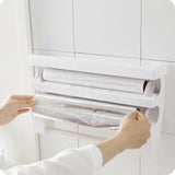 WrapHub | Handige dispenser voor huishoudfolie en papieren handdoekjes!