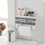 WrapHub | Handige dispenser voor huishoudfolie en papieren handdoekjes!