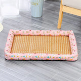 Rattan Pet Mat | Zorg voor het comfort van je huisdier op warme dagen!