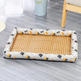 Rattan Pet Mat | Zorg voor het comfort van je huisdier op warme dagen!