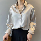 Lustrous Blouse | Verhoog je stijl met moeiteloze glamour!