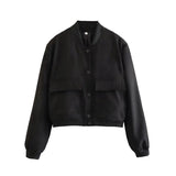 RetroGlam Jacket | Kies voor geraffineerde eenvoud met dit eersteklas bomberjack!