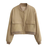 RetroGlam Jacket | Kies voor geraffineerde eenvoud met dit eersteklas bomberjack!