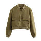 RetroGlam Jacket | Kies voor geraffineerde eenvoud met dit eersteklas bomberjack!