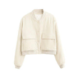 RetroGlam Jacket | Kies voor geraffineerde eenvoud met dit eersteklas bomberjack!