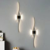 Lumivora Wave LED Wandlamp | Modern Golf-Design | Energiezuinig & Stijlvol | 60×15 cm | Warm, verblindingsvrij Licht