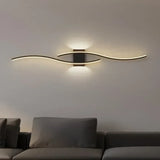 Lumivora Wave LED Wandlamp | Modern Golf-Design | Energiezuinig & Stijlvol | 60×15 cm | Warm, verblindingsvrij Licht
