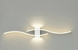 Lumivora Wave LED Wandlamp | Modern Golf-Design | Energiezuinig & Stijlvol | 60×15 cm | Warm, verblindingsvrij Licht