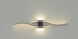 Lumivora Wave LED Wandlamp | Modern Golf-Design | Energiezuinig & Stijlvol | 60×15 cm | Warm, verblindingsvrij Licht
