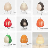 Japanse rijstpapier tafel lamp