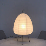 Japanse rijstpapier tafel lamp