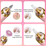 5-IN-1 ELECTRISCHE NAGELPOLIJSTAPPARAAT – DRAAGBAAR MANICURE-TOOL MET LICHT