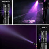 LED UV-Zaklamp - Ultraviolet Inspectielamp voor Huisdierurine en Vlekkenherkenning