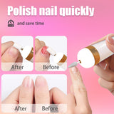 5-IN-1 ELECTRISCHE NAGELPOLIJSTAPPARAAT – DRAAGBAAR MANICURE-TOOL MET LICHT