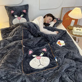 CozyNest - Tapijt Met Kussen