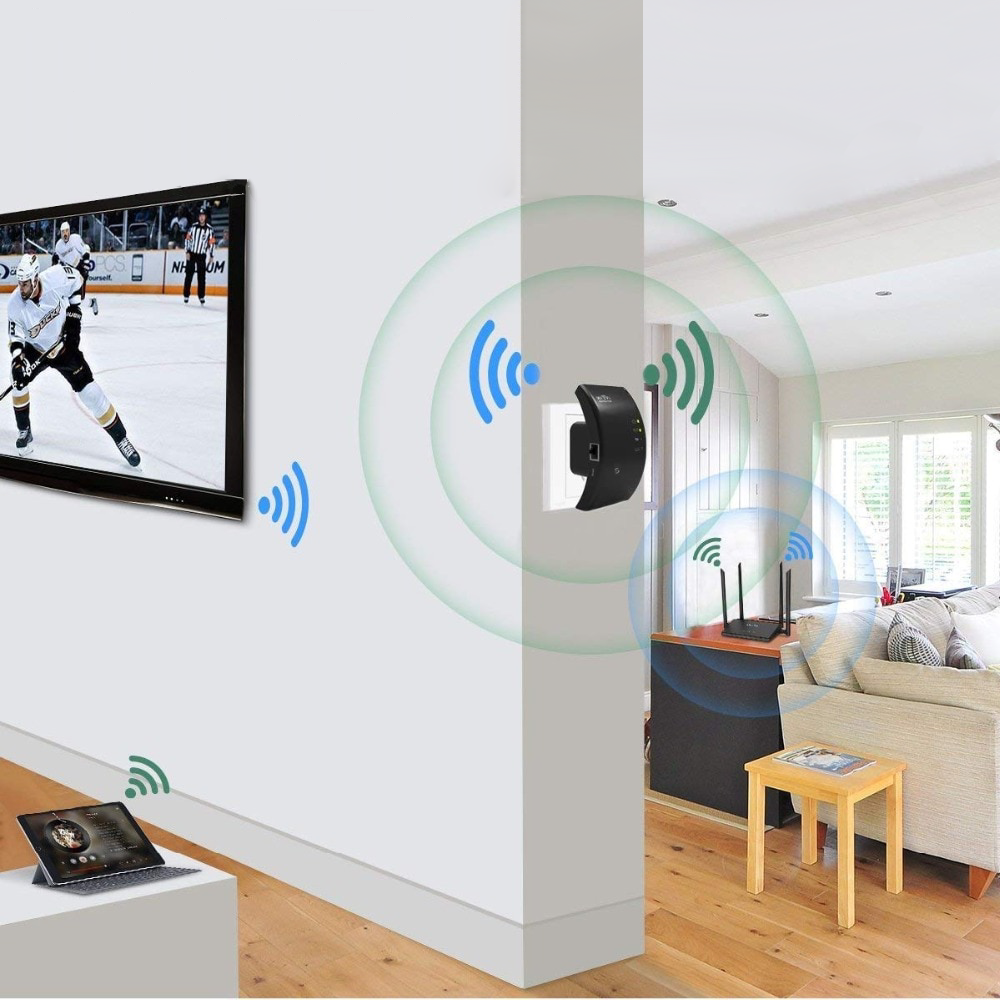 WIFIBOOSTER - Draadloze WiFi-Versterker voor Snel Internet