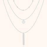 Gelaagde Drievoudige Ketting - Elise