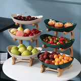 Stijlvolle metalen fruitschaal met 2 of 3 niveaus – StackFruit
