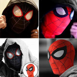 Superheldenmasker voor kinderen met webdesign – Voor rollenspellen en kostuumplezier