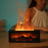 Aroma Diffuser | Elektrische Geur Lamp met Vlam Effect | GeurVlam