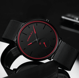 Dunne Moderne Herenhorloge - Minimalistisch & Elegant