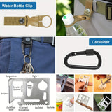 SurviveX Outdoor Survival Kit - Essentiële Gereedschappen voor Avonturen en Noodsituaties