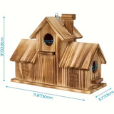 Rustiek Vogelhuisje - Voor een Charmante Tuinervaring