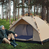 QuickCamp Tent - Snel opzetbare tent met UV-bescherming voor 4 personen