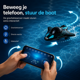 Interactieve RC Techboot – Sturen & Experimenteren via Smartphone