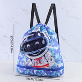 Oceaan-Thema Zwembackpack - Waterdicht met Nat/Droog Scheiding