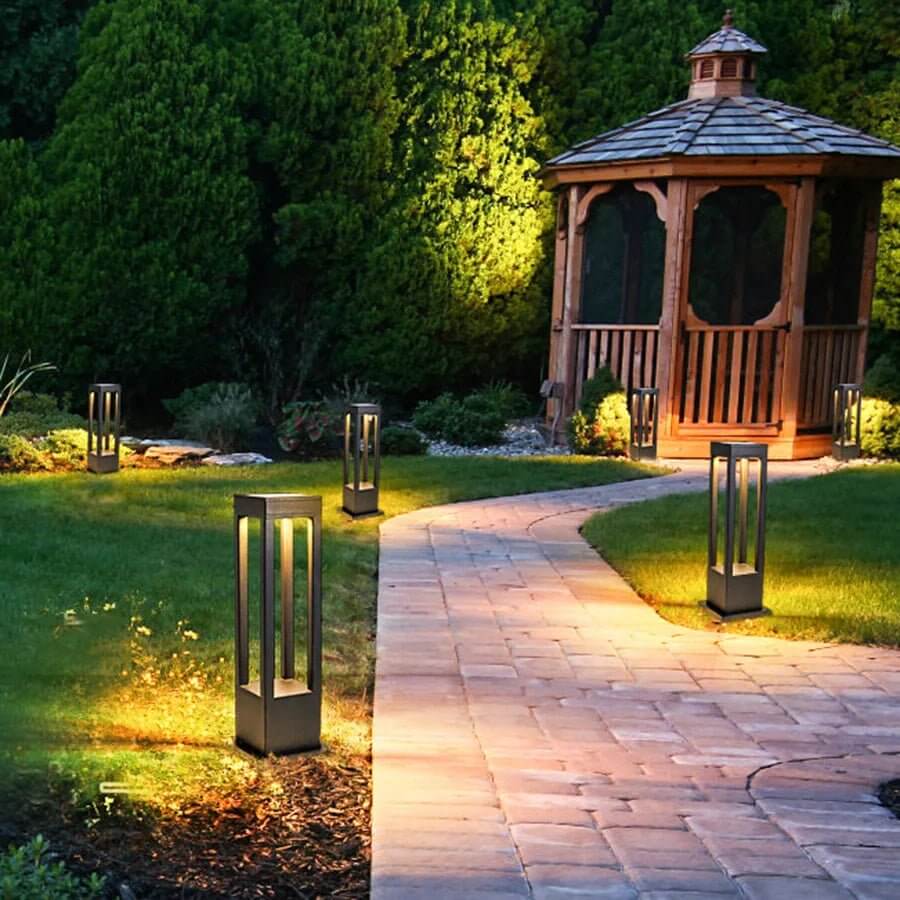Tuinpadlamp - Zonne-energie LED Buitenlamp