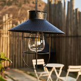 Set van 2 Solar Retro Lantaarns – Vintage Hanglampen voor Tuin en Balkon