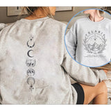 Velaris Stad Van Sterrenlicht Sweatshirt Achterontwerp