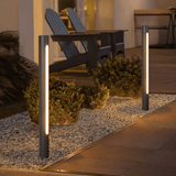 Moderne LED Buitenwandlamp - Metaal & Acryl