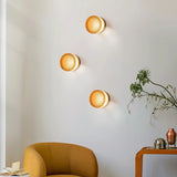 Moderne Ronde LED Wandlamp – Strakke Frosted Glas Ontwerp voor Zachte Sfeer
