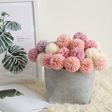 Set van 5 Kunst Chrysant Bloemen – Realistische Bloemstukken voor Bruiloften en Huisdecoratie