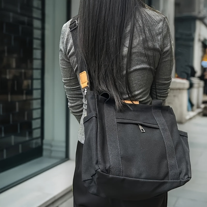 ComfortCarry Dames Tote Tas – Lichtgewicht met Afneembare Band en Veel Opbergruimte