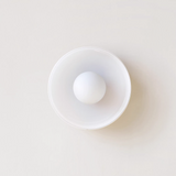 Moderne Ronde Glazen Plafondlamp – Elegante & Minimalistische Ontwerp