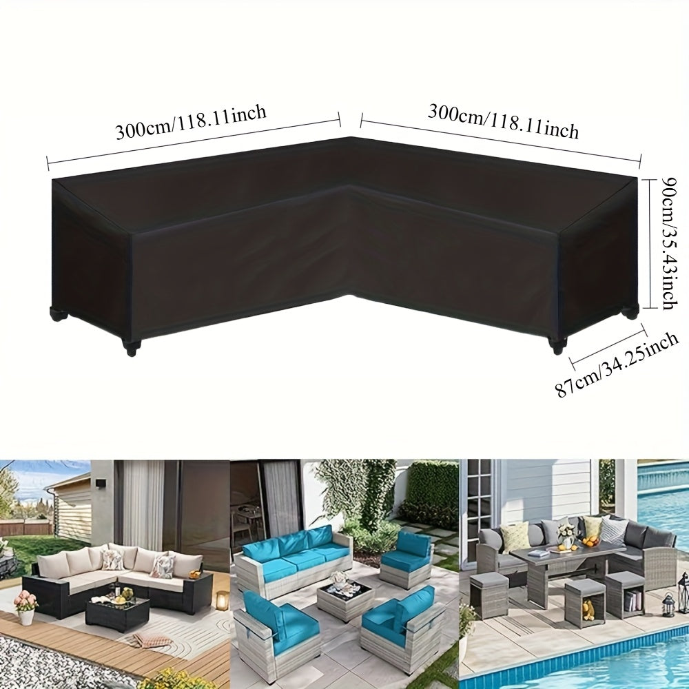 ShieldGuard Outdoor Hoes – Robuuste Bescherming voor V-vormige Loungesets