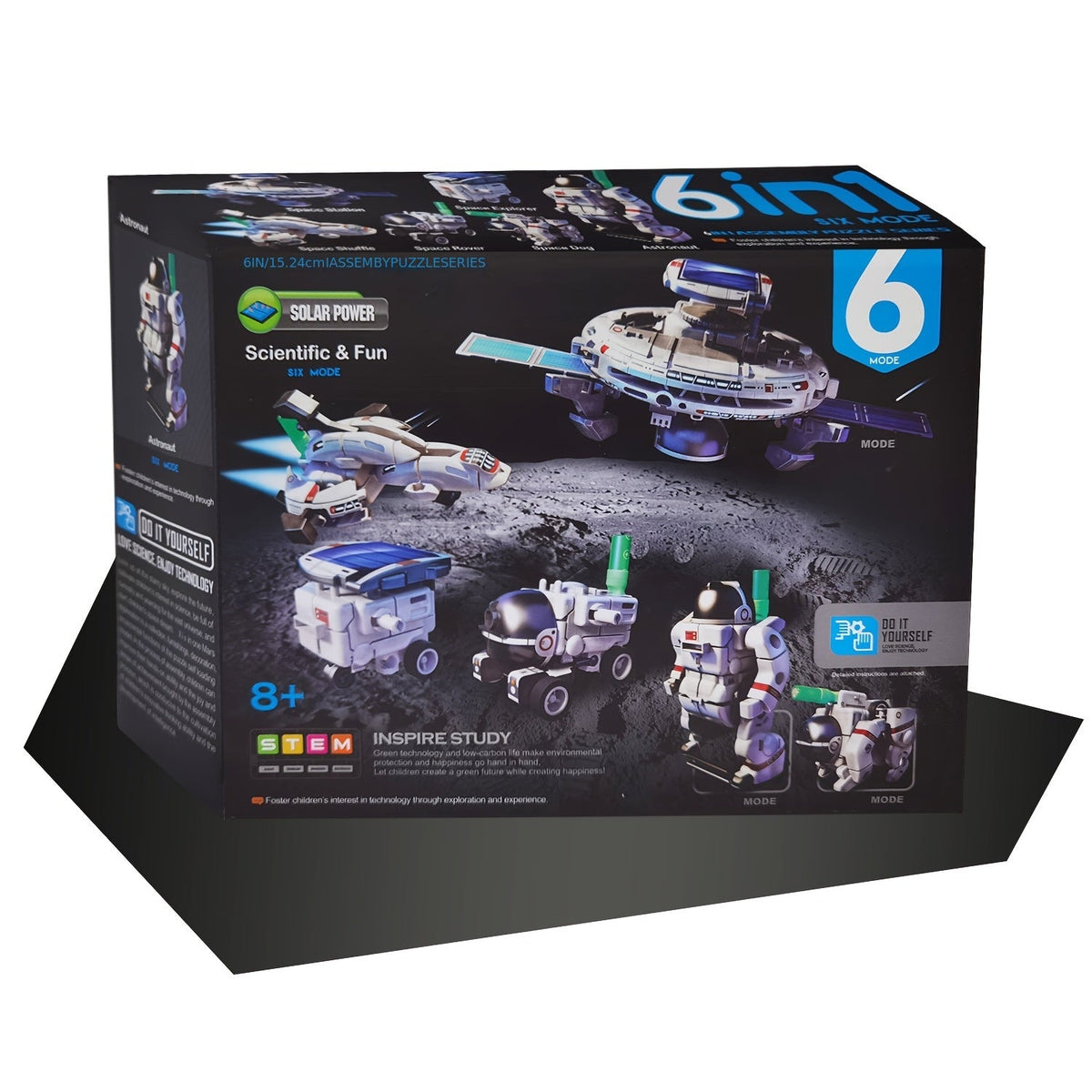 Solar Robot 6-in-1 bouwset - Educatief en Innovatief