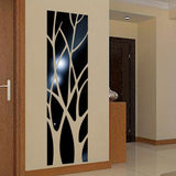 NatureLine 3D Acryl Wanddecoratie – Uniek Takkendesign voor Woonkamer en Gang