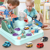 Magnetisch Auto Racebaan – Interactieve Montessori Avonturen Set met Auto's
