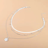 Zilveren Drievoudige Ketting | Sterling Zilver | Elegant Sieraad
